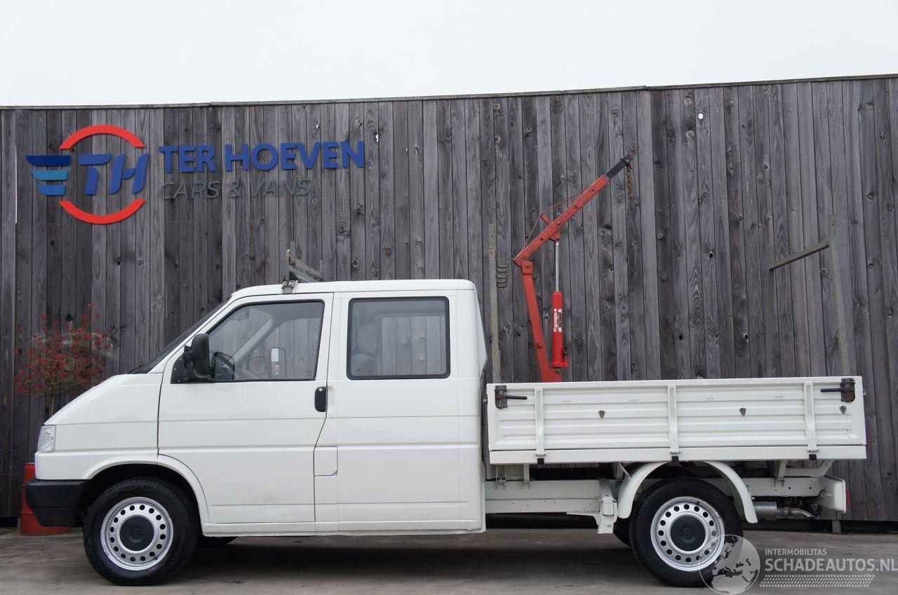 Volkswagen Transporter T4 2.4 Open Laadbak Dubbele Cabine Trekhaak 57KW