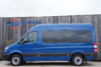Schadeauto Mercedes Sprinter 213 CDi L2H2 2+2+2+3 Automaat Airco PDC 95KW Euro 5 2014/7