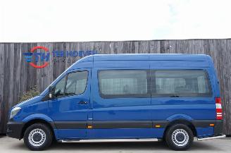 krockskadad bil auto Mercedes Sprinter 213 CDi L2H2 9-Persoons 2+2+2+3 Automaat 95KW Euro 5 2014/7