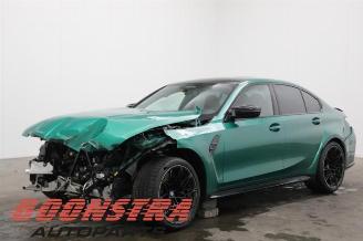 damaged passenger cars BMW M3 M3 (G80), Sedan, 2019 3.0 Competition TwinPower Turbo 24V 2022/1