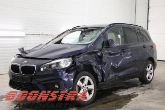 demontáž osobní automobily BMW 2-serie 2 serie Gran Tourer (F46), MPV, 2014 218i 1.5 TwinPower Turbo 12V 2017/6