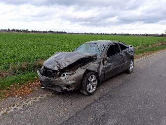 Damaged car Mercedes Clc-klasse 160 blue. 2011/3
