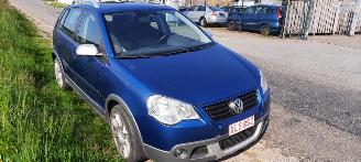 krockskadad bil auto Volkswagen CrossPolo 1.4 TDI 2007/1