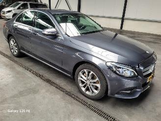 Unfallwagen Mercedes C-klasse 180 Limo 115-KW 6-Bak Origineel NL Auto 2014/7
