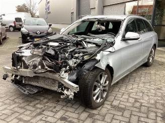 rozbiórka samochody osobowe Mercedes C-klasse C Estate (S205), Combi, 2014 C-220 CDI BlueTEC, C-220 d 2.2 16V 2014/10