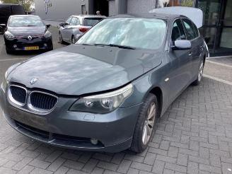Salvage car BMW 5-serie 5 serie (E60), Sedan, 2003 / 2010 523i 24V 2005/7