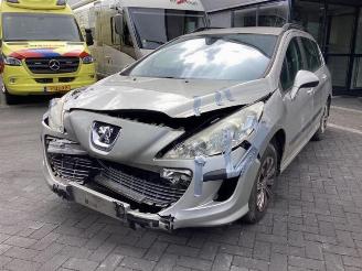 Coche siniestrado Peugeot 308 308 SW (4E/H), Combi 5-drs, 2007 / 2014 1.6 VTI 16V 2009/9