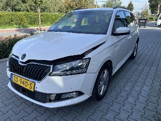 Coche accidentado Skoda Fabia 1.0 TSI 81kw Automaat  clima navi  pdc 2019/5