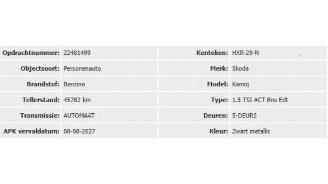 Sloopauto Skoda Kamiq Kamiq, SUV, 2019 1.5 TSI 16V 2021/5