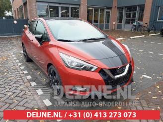rozbiórka samochody osobowe Nissan Micra Micra (K14), Hatchback, 2016 / 2024 0.9 IG-T 12V 2016/12