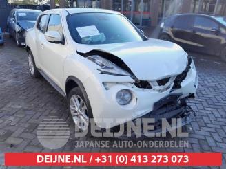 disassembly passenger cars Nissan Juke Juke (F15), SUV, 2010 / 2019 1.2 DIG-T 16V 2016