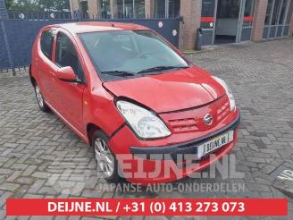 krockskadad bil auto Nissan Pixo Pixo (D31S), Hatchback, 2009 1.0 12V 2010/8