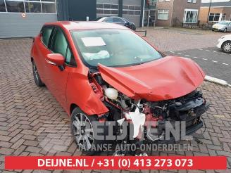Salvage car Nissan Micra Micra (K14), Hatchback, 2016 / 2025 0.9 IG-T 12V 2017