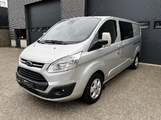 škoda dodávky Ford Transit Custom 2.2 TDCI L2 H1 DUBBELCABINE/2X SCHUIFDEUR/CAMERA/NAVI 2016/4