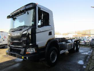 Scania G 450 XT 6x4 Haakarm Airco picture 4