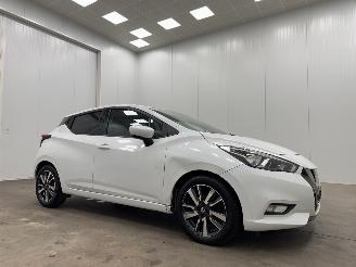 damaged passenger cars Nissan Micra 0.9 IG-T N-Connecta Navi Clima 2018/7