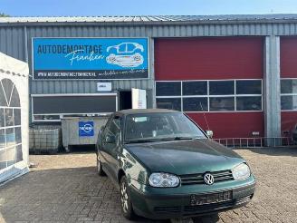 Vrakbiler auto Volkswagen Golf Golf III Cabrio Restyling (1E7), Cabrio, 1998 / 2002 1.9 TDI 2001/7