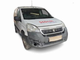 Vrakbiler auto Peugeot Partner Partner (GC/GF/GG/GJ/GK), Van, 2008 / 2018 1.6 BlueHDi 100 2017/10