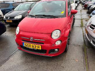Voiture accidenté Fiat 500  2013/2