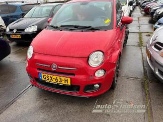 Auto da rottamare Fiat 500 500 (312), Hatchback, 2007 0.9 TwinAir 85 2013/5