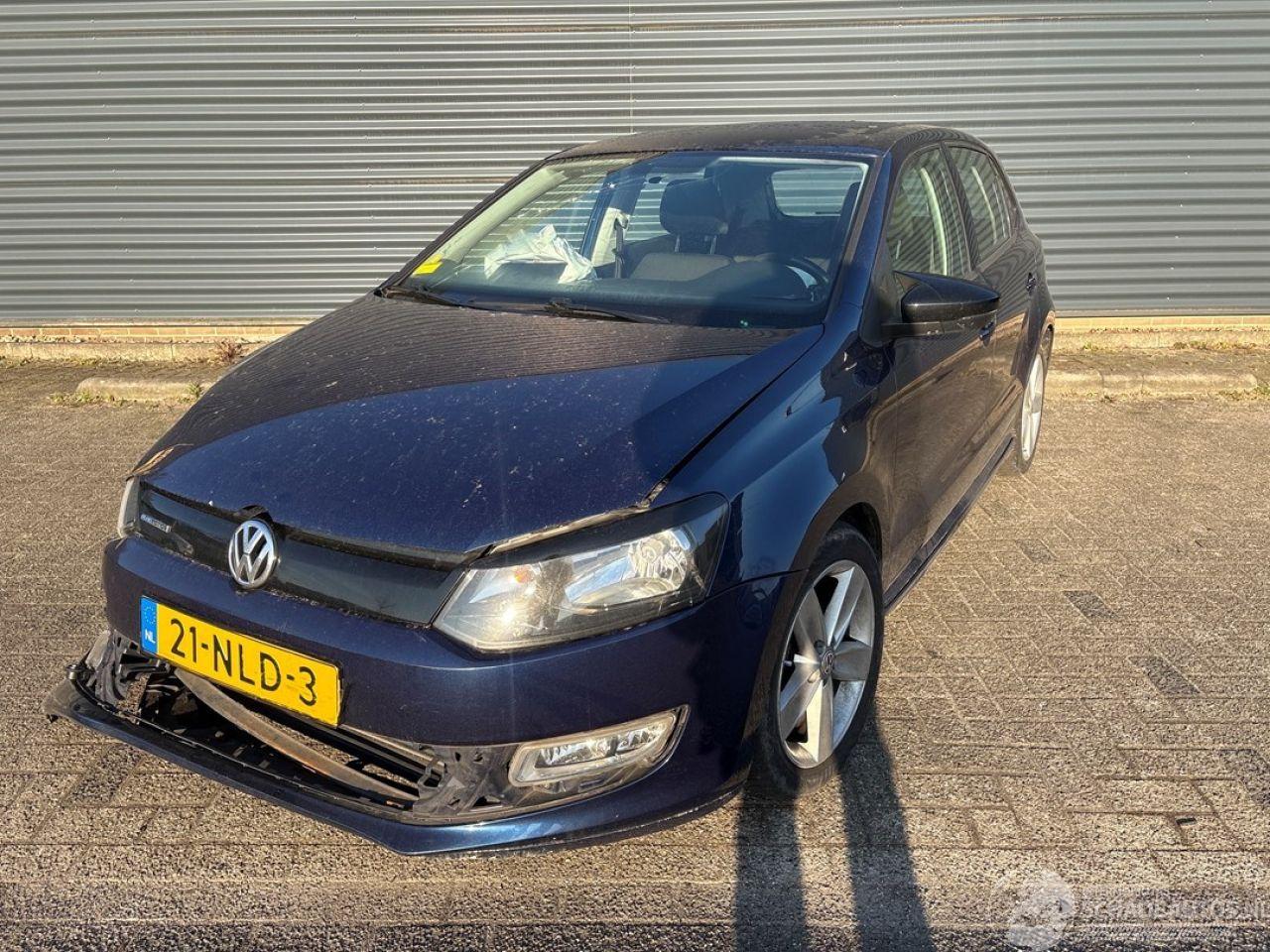 Volkswagen Polo Polo V (6R) 1.2 Diesel Hatchback 2009 / 2017 - 1.2 TDI 12V BlueMotion Hatchback  Diesel 1,199cc 55kW (75pk) FWD 2009-10/2014-05  CFWA