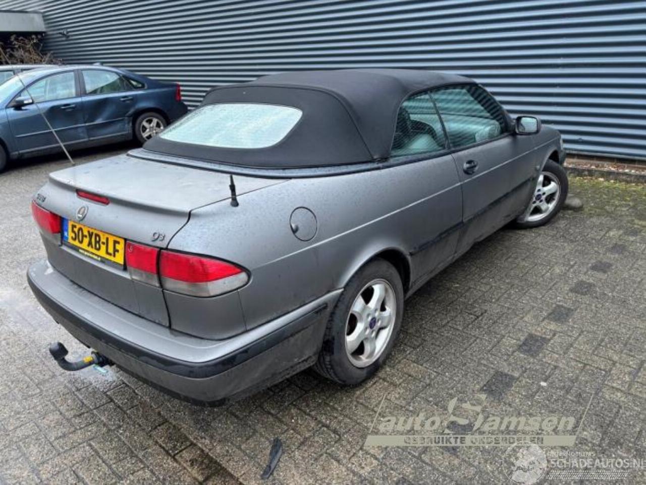 Saab 9-3 9-3 I (YS3D), Cabrio, 1998 / 2003 2.0t 16V Ecopower