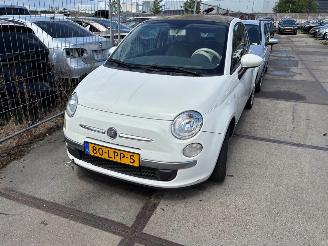 Damaged car Fiat 500  2010/6
