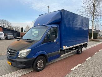 krockskadad bil bedrijf Mercedes Sprinter 314 CDI 105KW KOFFER LAADKLEP LBW KLIMA EURO6! 2016/10