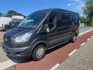 krockskadad bil bedrijf Ford Transit 350 2.0 TDCI 96KW L3H2 AIRCO KLIMA EURO6 2019/1