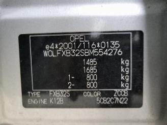 Opel Agila Agila (B), MPV, 2008 / 2014 1.2 16V picture 6