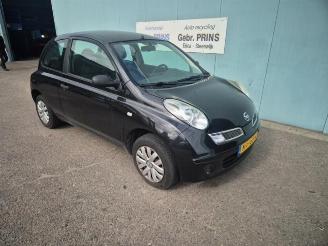 krockskadad bil auto Nissan Micra Micra (K12), Hatchback, 2003 / 2010 1.2 16V 2008/8