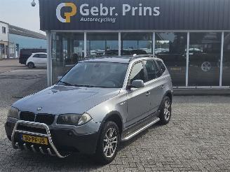  BMW X3 2.5 24V SUV  Benzine 2.495cc 141kW (192pk) 4x4 2004/5