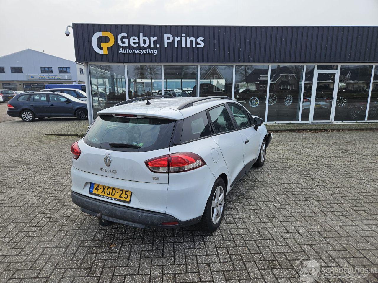 Renault Clio 0.9 Energy TCE 12V Combi/o 4Dr Benzine 898cc 66kW (90pk) FWD