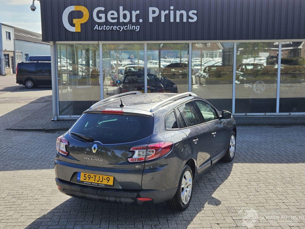 Renault Mégane 1.5 dCi 90 Combi/o 4Dr Diesel 1.461cc 66kW (90pk) FWD