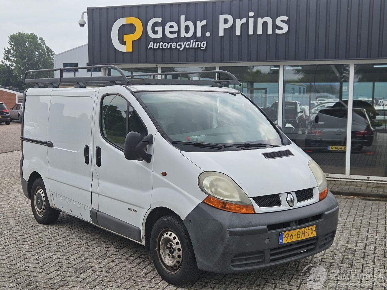 Renault Trafic 1.9 dCi 82 16V Bestel  Diesel 1.870cc 60kW (82pk) FWD