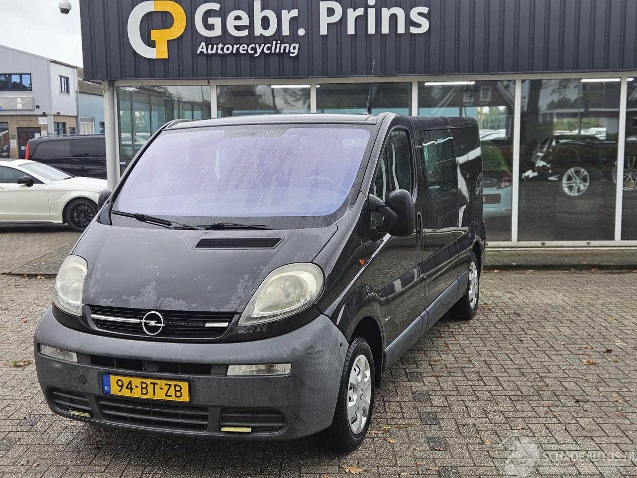 Opel Vivaro 1.9 DTI 16V Bestel  Diesel 1.870cc 74kW (101pk)