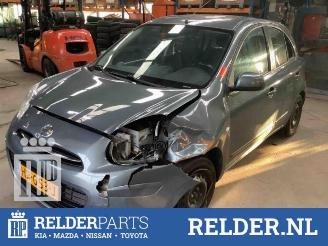 Salvage car Nissan Micra Micra (K13), Hatchback, 2010 / 2016 1.2 12V 2012/12