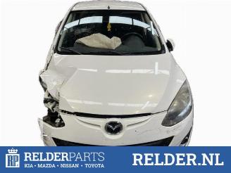 rozbiórka samochody osobowe Mazda 2 2 (DE), Hatchback, 2007 / 2015 1.3 16V MZR 2013/2