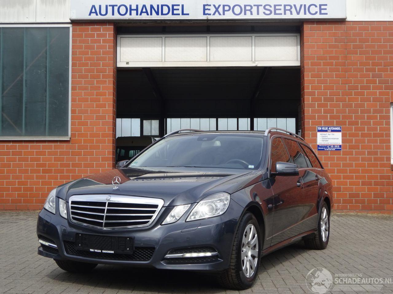 Mercedes E-klasse E 200 T CGI Avantgarde 135kw, Navi, Leer, Climate & Cruise control