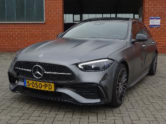 Mercedes C-klasse Estate 200 AMG Line Hybride 205pk, Panorama, Leer picture 2