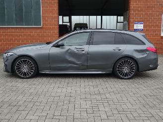 Mercedes C-klasse Estate 200 AMG Line Hybride 205pk, Panorama, Leer picture 12