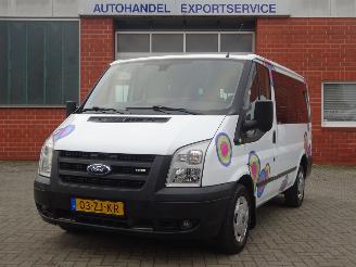 Coche accidentado Ford Transit 2.2 TDCI 9 persoons, Airco, El.pakket , Nieuwe APK, 1e eigenaar 2008/2