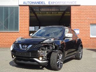 Vaurioauto  passenger cars Nissan Juke 85 kw Connecta, Panorama, Half leer, Navi, Climate & Cruise 2018/2