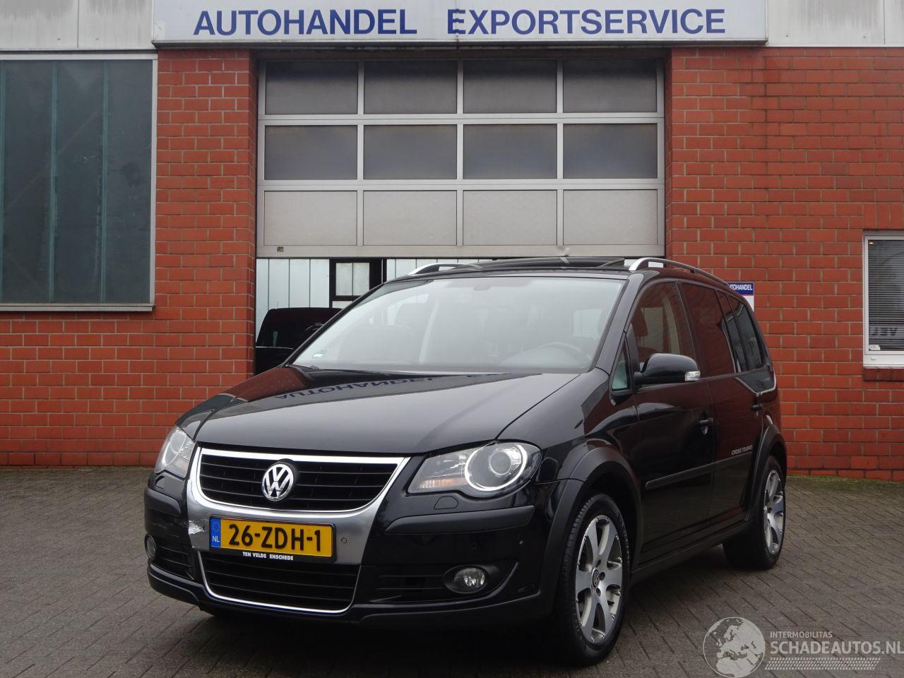 Volkswagen Touran 7 Persoons Cross Highline 125kw DSG, Leer, Navi, Cruise & Climate, schuifdak