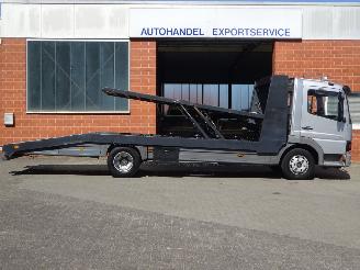 Mercedes Atego 817 Autotransporter 2 lader, Leer, Alcoa, Lier picture 5