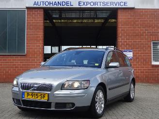 Unfallwagen Volvo V-50 Momentum 2.4i Automaat 125kw, Leer, Navi, Cruise, APK 2006/3