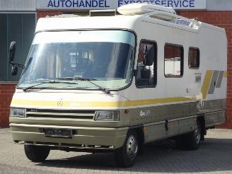 Schade camper Niesmann+Bischoff  Mercedes Vario 614, Airco / ALDE verwarm, / SAT / Solar 1994/5