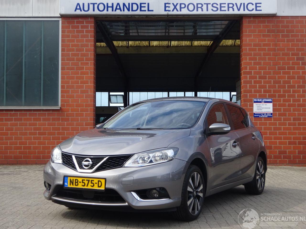 Nissan Pulsar 1.2i Automaat N-Connecta, Leer, Airco, Navi, Cruise, Camera