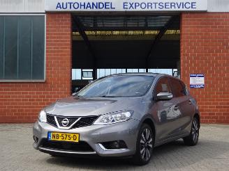 Auto incidentate Nissan Pulsar 1.2i Automaat N-Connecta, Leer, Airco, Navi, Cruise, Camera 2017/1