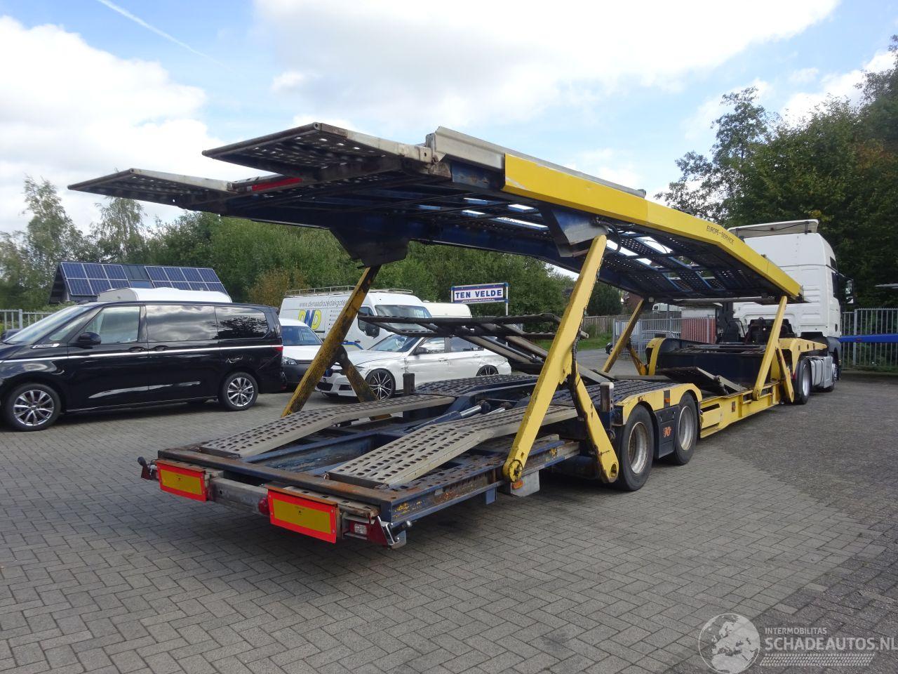 Scania  Kässbohrer APT012 Autotransporter tot 9 voertuigen